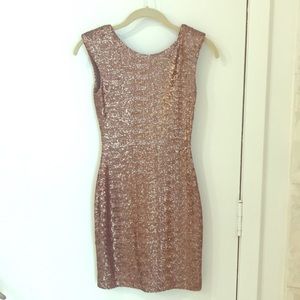 Sequin mini dress